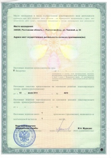 Вот-Сервис Лицензия-3